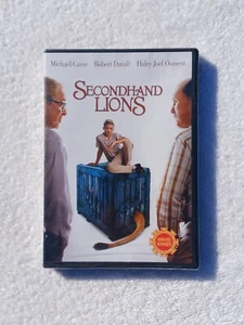 Secondhand Lions (DVD, 2003) Robert Duvall Michael Caine NEW SEALED - Imagen 1 de 2