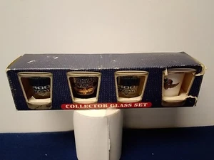 Collector Shot Glass Set Brickyard 400 1999 Set of 4 Glasses in Original Box - Picture 1 of 11