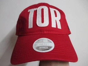 TORONTO FC (MLS) NEW ERA 9TWENTY W0MENS SOCCER HAT (ADJ) NWT RED "TOR" LOGO RARE - Picture 1 of 4