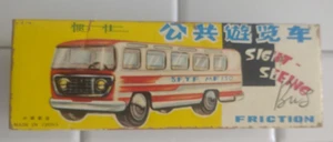  Blechdose - RED CHINA MF-130 SIGHT-SEEING PASSAGIERBUS  - Bild 1 von 15