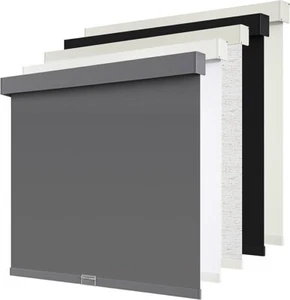Persianas enrollables Blackout con aislamiento de valencia - Free Stop Pull Down 40" W x 72" L - Imagen 1 de 6