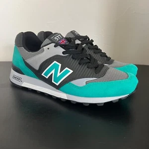 New Balance 577 Grey Aqua M577MK - Men's 10.5 - New - Picture 1 of 8
