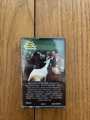 Beach Boys Pet Sounds Cassette Tape Capitol Mono - Image 1 of 3
