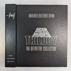 Star Wars Trilogy The Definitive Collection Collectors Edition Laserdisc Set VG - Picture 1 of 15