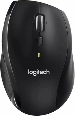 Logitech M705 Marathon Wireless Laser Mouse with Unifying Receiver v2018 Back - Image 1 of 4