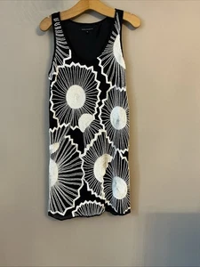 French Connection Stunning Navy Heavy Bead & Sequin Embellished Dress - Size 10 - Picture 1 of 5