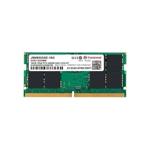 Transcend SO-DIMM Memory Module 16GB DDR5 4800MHz - JM4800ASE-16G - Picture 1 of 8
