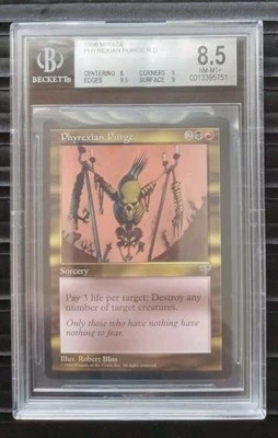 Mtg Phyrexian Purge. (BGS) 8.5 Mirage Reserved List. [1996] - Image 1 of 2