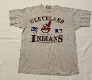 1995 Cleveland Indians T-Shirt Bike Gr. L Large MLB American League Baseball Vintage - Bild 1 von 8