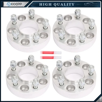 4X 1.25 inch Hubcentric Wheel Spacers 5x4.5 For Ford Crown Victoria Explorer - Image 1 of 4