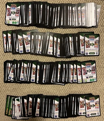 ~560 Pokemon TCG Live Code Karten QR Check Beschreibung Physische Karten Keine Reserve - Bild 1 von 3