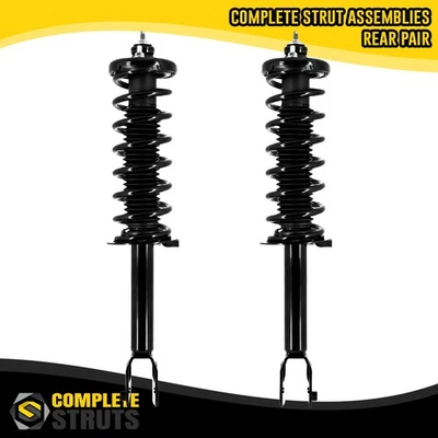 Rear Pair Complete Struts & Springs for 2010-2011 Honda Accord Crosstour V6 FWD Foto 1 de 4