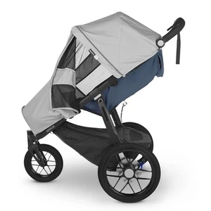 UPPAbaby Sun and Bug Shield for Ridge Stroller/UPF 50+, Wind Insect GRAY  - Picture 1 of 6