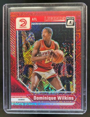 Donruss Optic Dominique Wilkins Legends Choice Red #25/88 Hawks 2024-25 Foto 1 de 2