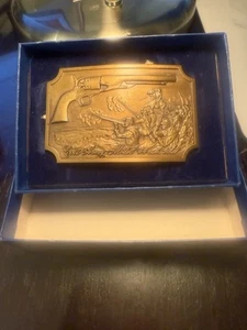 Colt Firearms Vintage Belt Buckle Model 1860 Second Edition - Picture 1 of 4