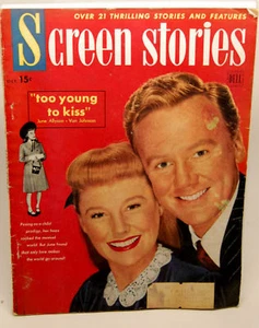 Screen Stories Movie Magazine October 1951 June Allyson - Bild 1 von 1