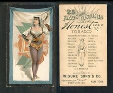 1892 N109  DUKE FLAGS AND COSTUMES  ITALY       '228