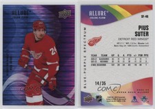 2022-23 Upper Deck Allure Color Flow Blue Purple Spectrum /35 Pius Suter #SF-46