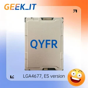 ✅Intel Xeon Platinum 8480+ ES QYFR 1.9GHz 56C / 112T 105MB 350W LGA4677 CPU - Picture 1 of 3