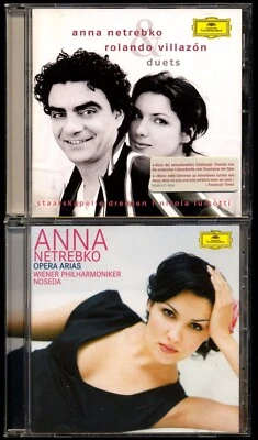 2 Opern-CDs★Anna NETREBKO + R. VILLAZÓN★OPERA ARIAS + DUETS★Deutsche Grammophon★ - Bild 1 von 4