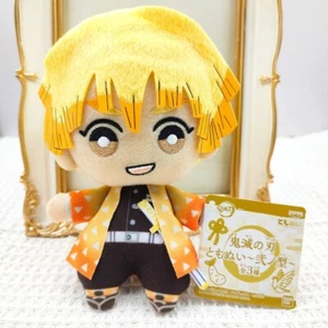 Demon slayer Kimetsu No Yaiba Plush Doll Keychain Agatsuma Zenitsu Anime Japan - Picture 1 of 14