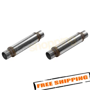 Flowmaster 71419 Set of 2 3" In/Out Stainless Steel Round Body FlowFX Mufflers - Picture 1 of 2