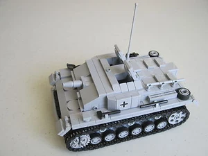 Custom WW2 GERMAN Vehicle StuG III Sd.Kfz 142 ausf. E Tank Artillery NEW - Foto 1 di 7