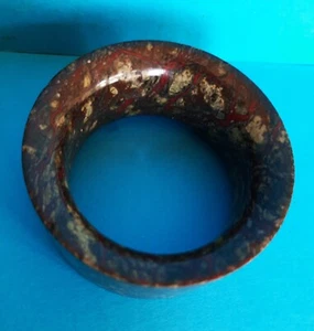 ANTIQUE VICTORIAN BLOODSTONE NAPKIN RING - Picture 1 of 5