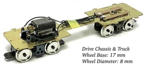 HOn30/HOe/009/N Aru-Modell N17B Power Drive & LKW mit Grundplatte Kit H0e Drehgestell - Bild 1 von 12