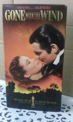 Gone With The Wind*Part 1 & 2 Starring Clark Gable* Movie VHS/Drama 1939 - Image 1 of 4