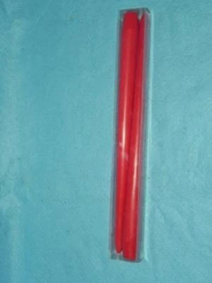 Velas Cónicas de Cena, Arándano, Juego de 2, 7/8" x 12", Quema 10 horas, NUEVO Foto 1 de 4