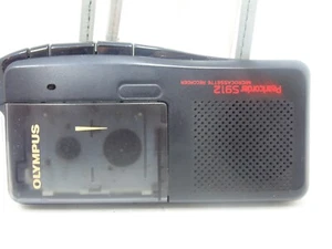 Vintage OLYMPUS Pearlcorder S912 Micro Cassette Recorder Black   - Picture 1 of 12