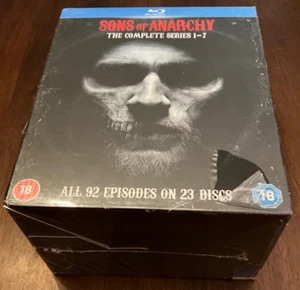Sons Of Anarchy The Complete Series 1-7 (Blu-ray Box Set) Brand New & Sealed - Picture 1 of 2
