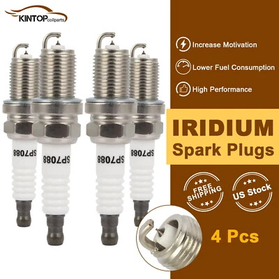 4x Iridium & Platinum Spark Plugs For Peugeot 405 1.9L 1989-1991 - Image 1 of 4