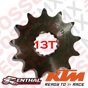 KTM EXC150/EXC250/EXC300TPi Renthal 13 Tooth Front Sprocket 2018-2024 RENTHAL - Picture 1 of 3