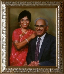 custom portrait painting from Photo, Hand Painted with oil on canvas - Picture 1 of 16