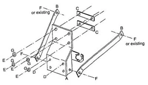 Towtrust Fixed Flange Towbar For Land Rover Defender 90 SUV 1984 To 1998 - Picture 1 of 8