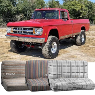 Protector de cubierta de asiento manta banco cabina camioneta camioneta antigua para Dodge W100 W150 W250 Foto 1 de 4