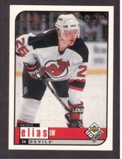 1998-99 UD CHOICE CHOICE RESERVE # 114 PATRIK ELIAS !!  A57