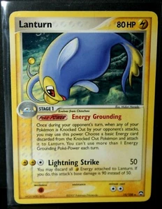 LANTURN 15/108 EX Power Keepers 2007 Pokemon Card Rare - Picture 1 of 4