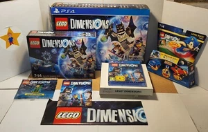 LEGO DIMENSIONS PS4 Starter Pack - BNIB & Sonic Level Pack + Limited Edition  - Picture 1 of 9