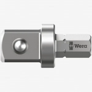 Wera 136001 Außengewinde 5/16" Sechskant auf Außengewinde 3/8" Vierkant Adapter - Bild 1 von 1