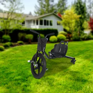 Drift Dreirad Pedal Drift Trike Drift Kart für Kinder, Pedal Go Kart Schwarz DHL - Bild 1 von 22
