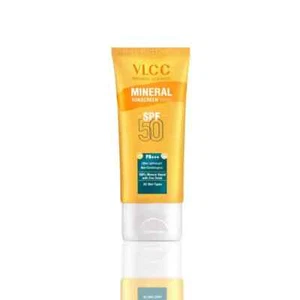VLCC Mineral Sunscreen Tinted SPF 50 PA+++ Ultra Lightweight Non-Comedogenic 50g - Picture 1 of 5