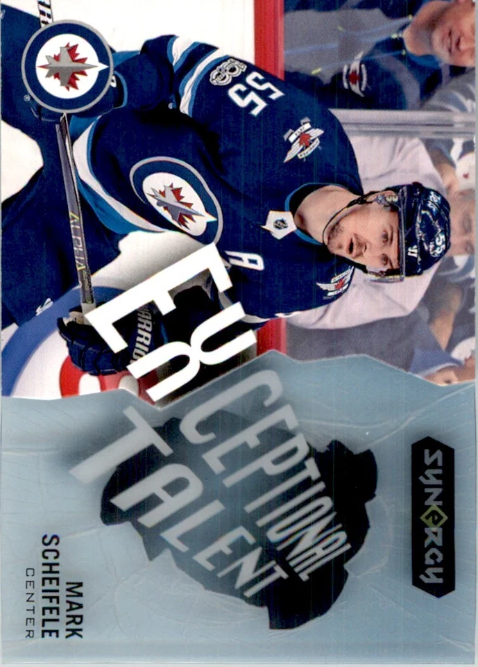 2017-18 Upper Deck Synergy Exceptional Talent Mark Scheifele Winnipeg Jets #ET-1 - Image 1 of 2