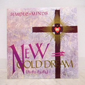 SIMPLE MINDS / NEW GOLD DREAM US PRESSING LP GOLD WAX W/INNER - Picture 1 of 8