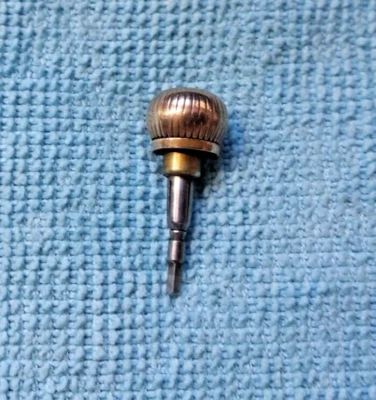 Antique Gold Filled Pocket Watch Stem Crown 4 grams - Изображение 1 из 4