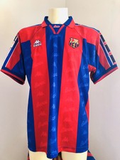 fc barcelona 1996-97 Match Worn Shirt
