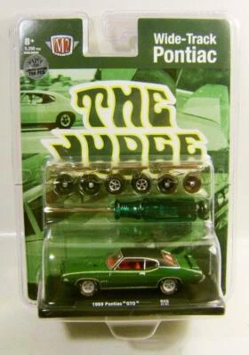 1969 '69 PONTIAC GTO THE JUDGE CHASE CAR AUTO-WHEELS M2 MACHINES DIECAST 2021 - Image 1 of 4