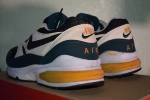 OG Vtg 1995 Nike Air Max Burst 94 White Green 604041-301, Size 12 - Picture 1 of 12